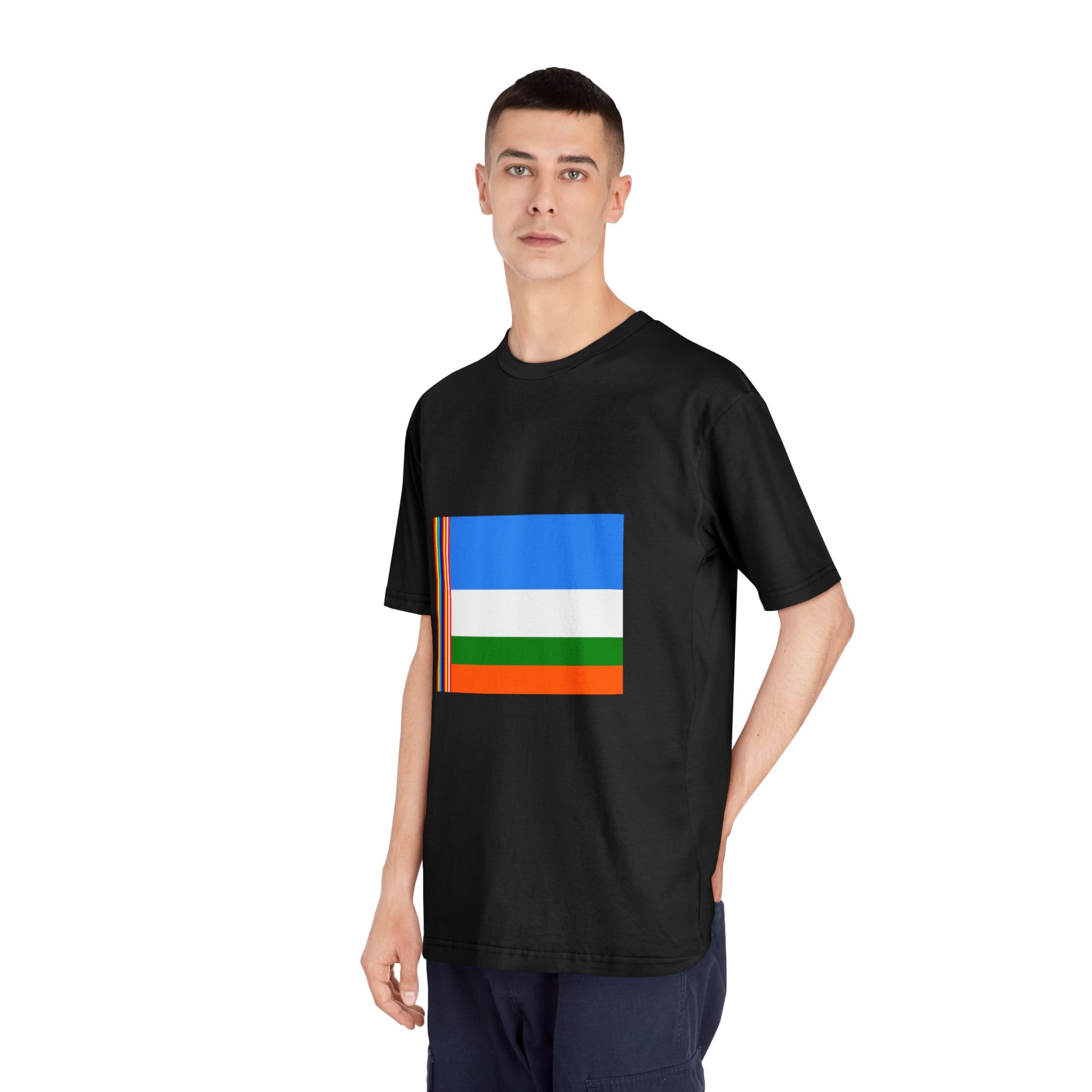 Bandera de Celendín Unisex Classic Crewneck T Shirt - Image 8
