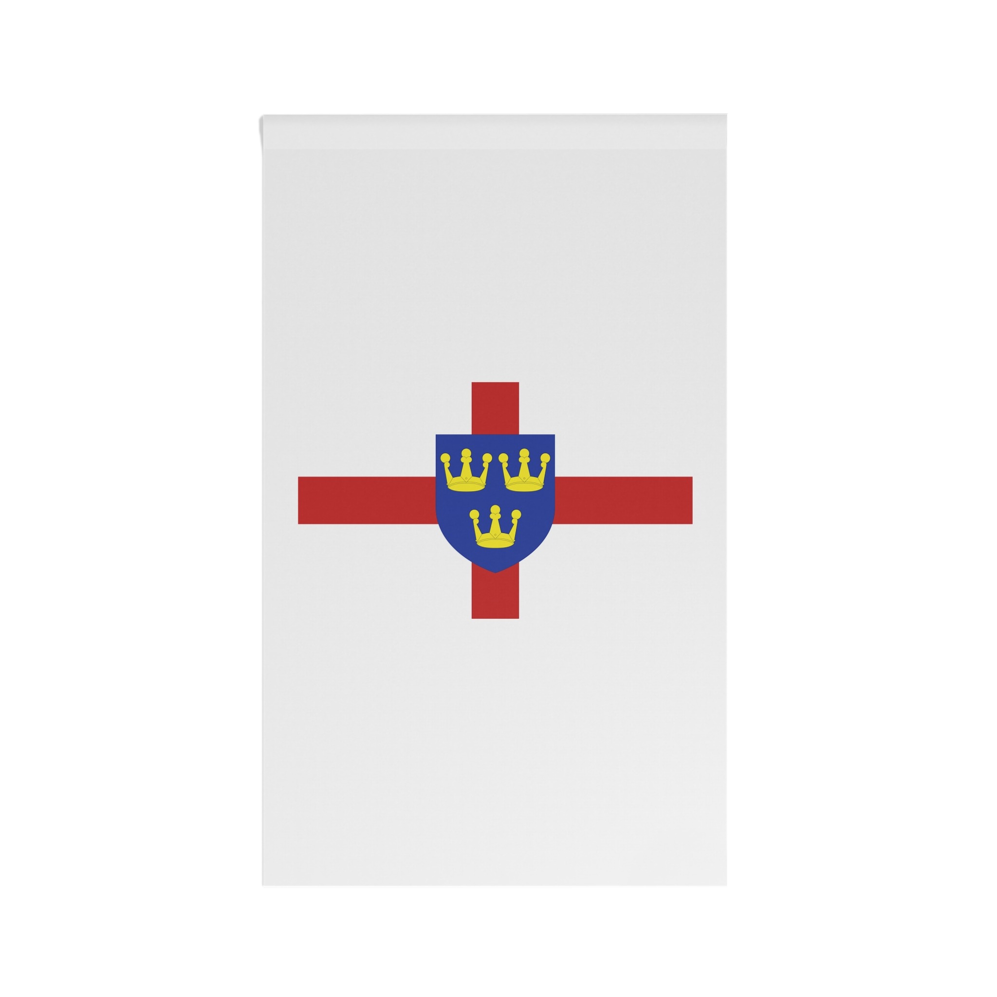 East Anglia Flag Three Golden Crowns Red Regional Flag East Anglia England English House Banner - Image 2
