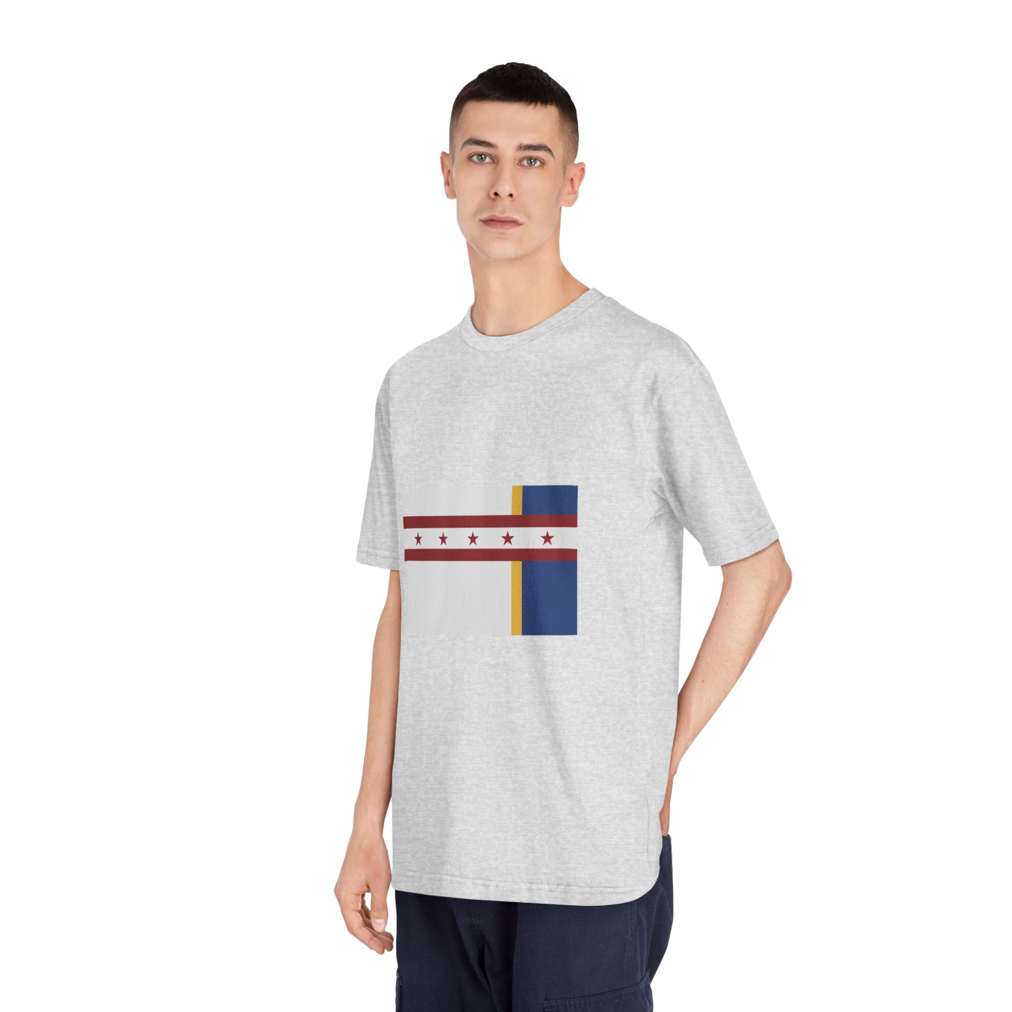 Flag of Jenks, Oklahoma Unisex Classic Crewneck T Shirt - Image 16