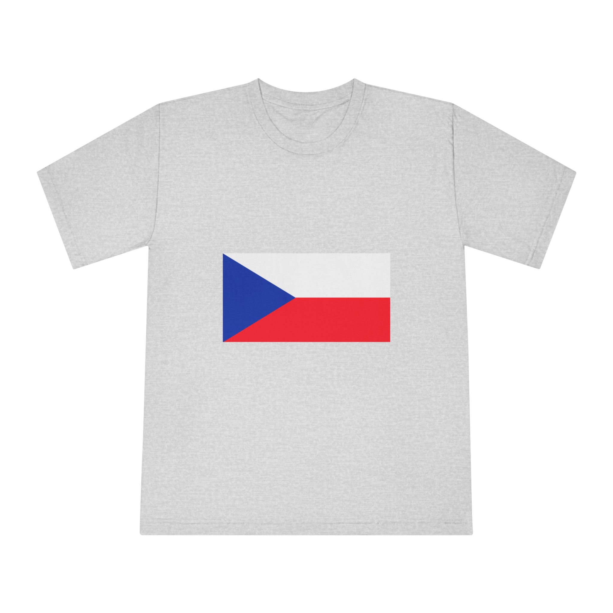 Czech Republic Flag Unisex Classic Crewneck T Shirt - Image 13