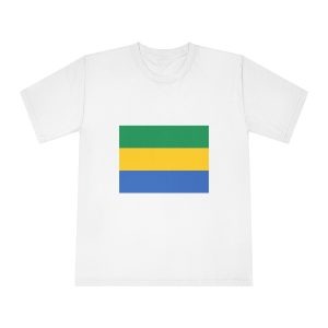 Flag of Gabon Unisex Classic Crewneck T Shirt