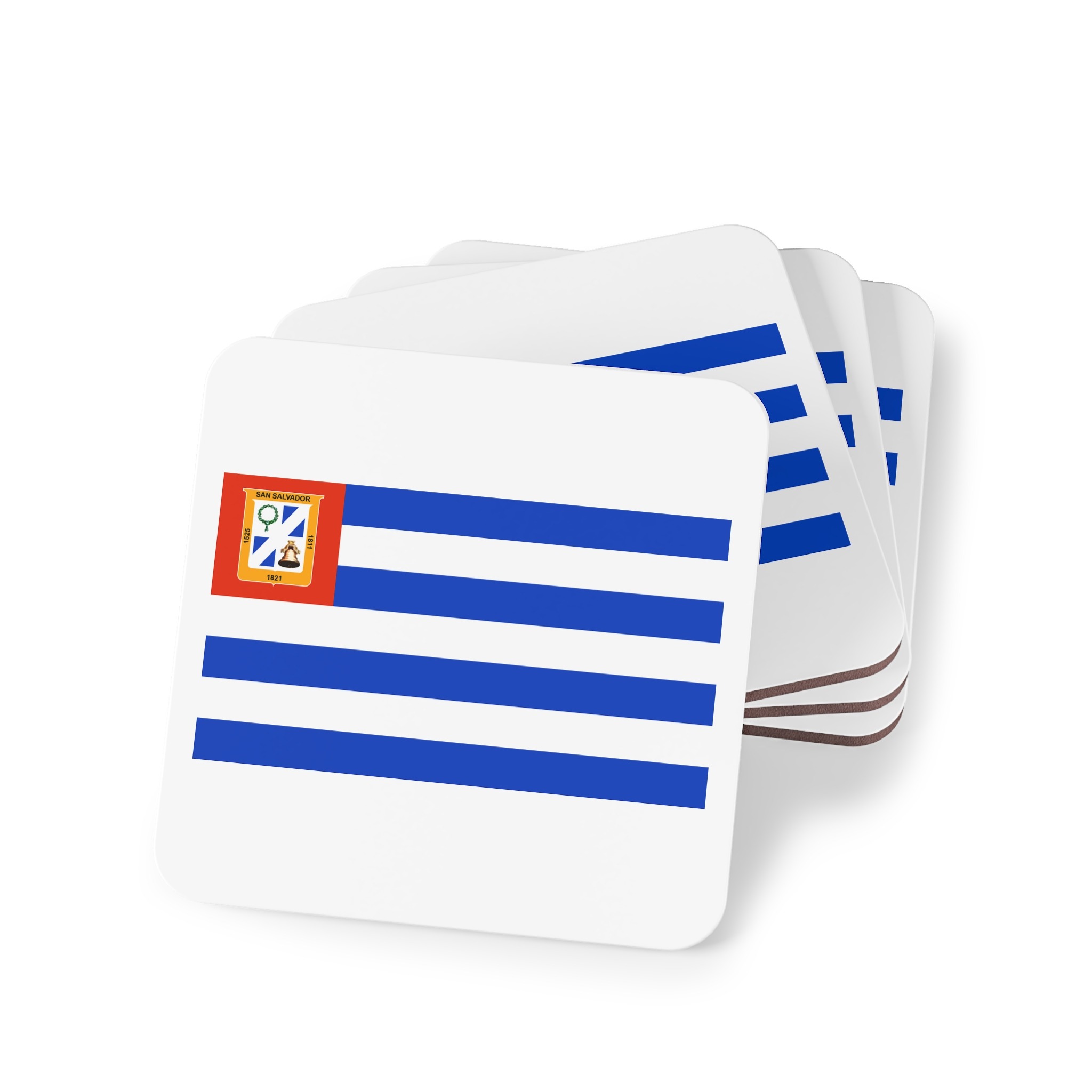 San Salvador Flag Coasters - Image 7