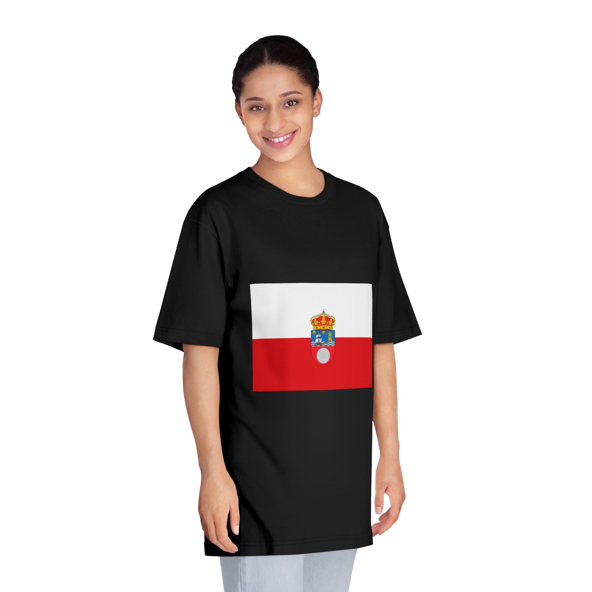 Flag of Cantabria Unisex Classic Crewneck T Shirt - Image 7