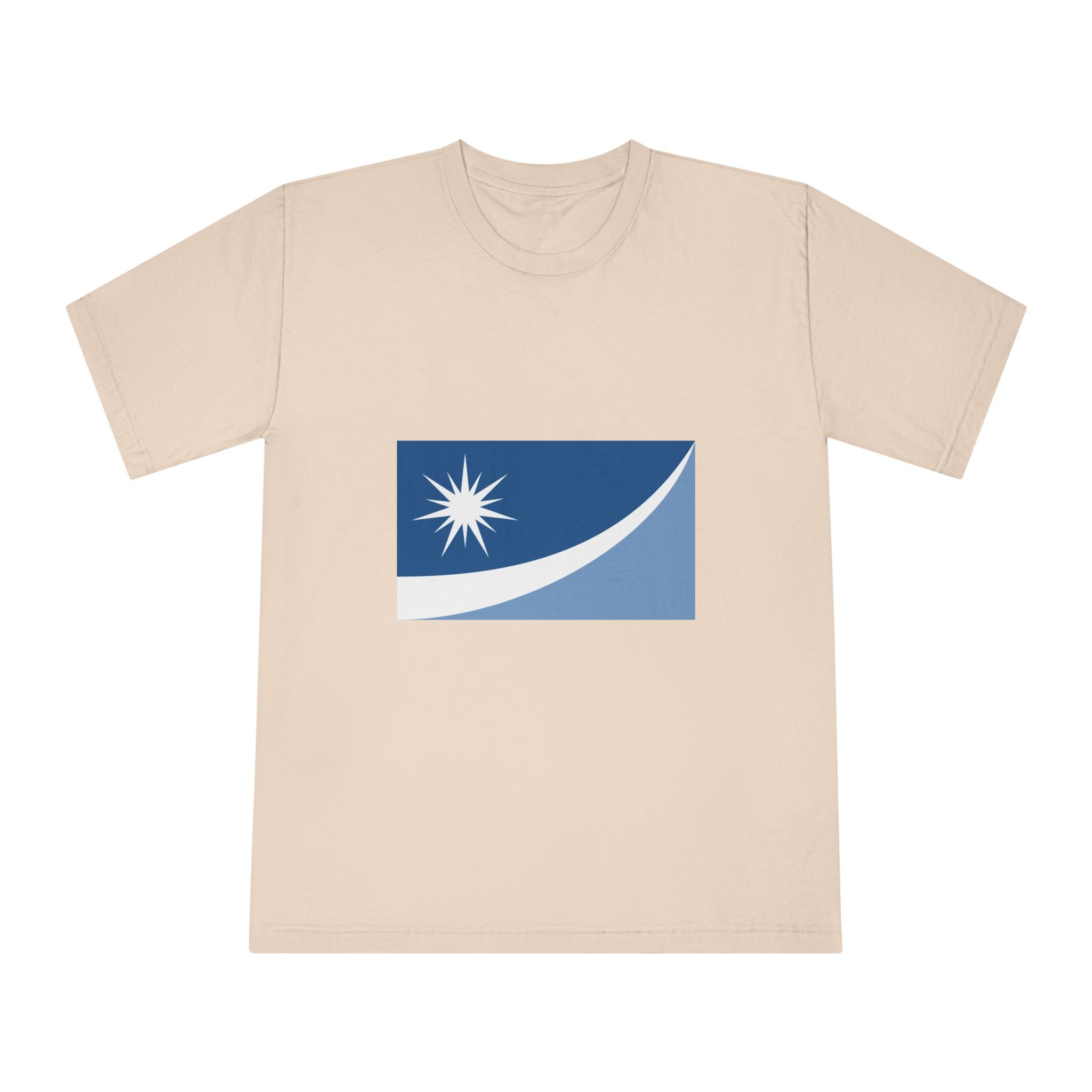 Flag of Crystal, Minnesota Unisex Classic Crewneck T Shirt - Image 9