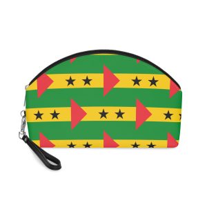 Flag of São Tomé and Príncipe Makeup Bag