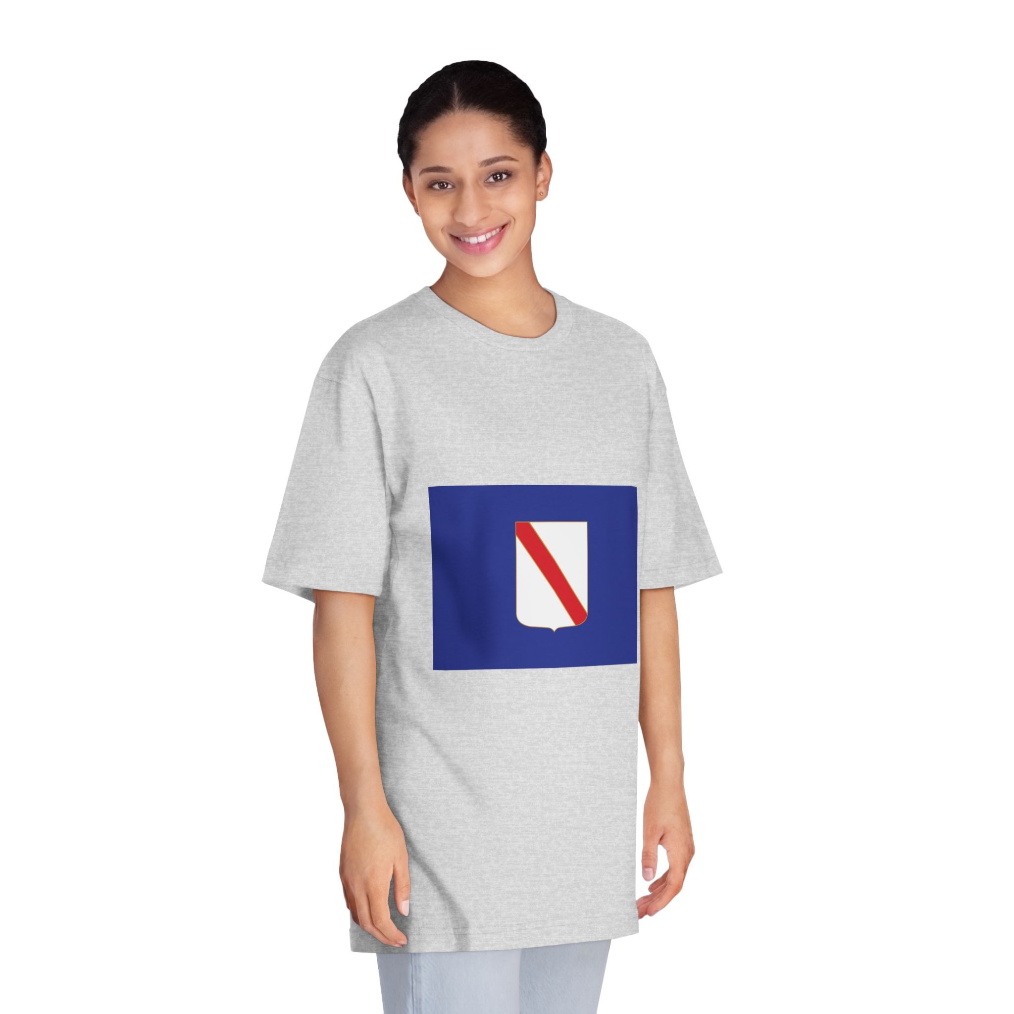 Flag of Campania Unisex Classic Crewneck T Shirt - Image 15