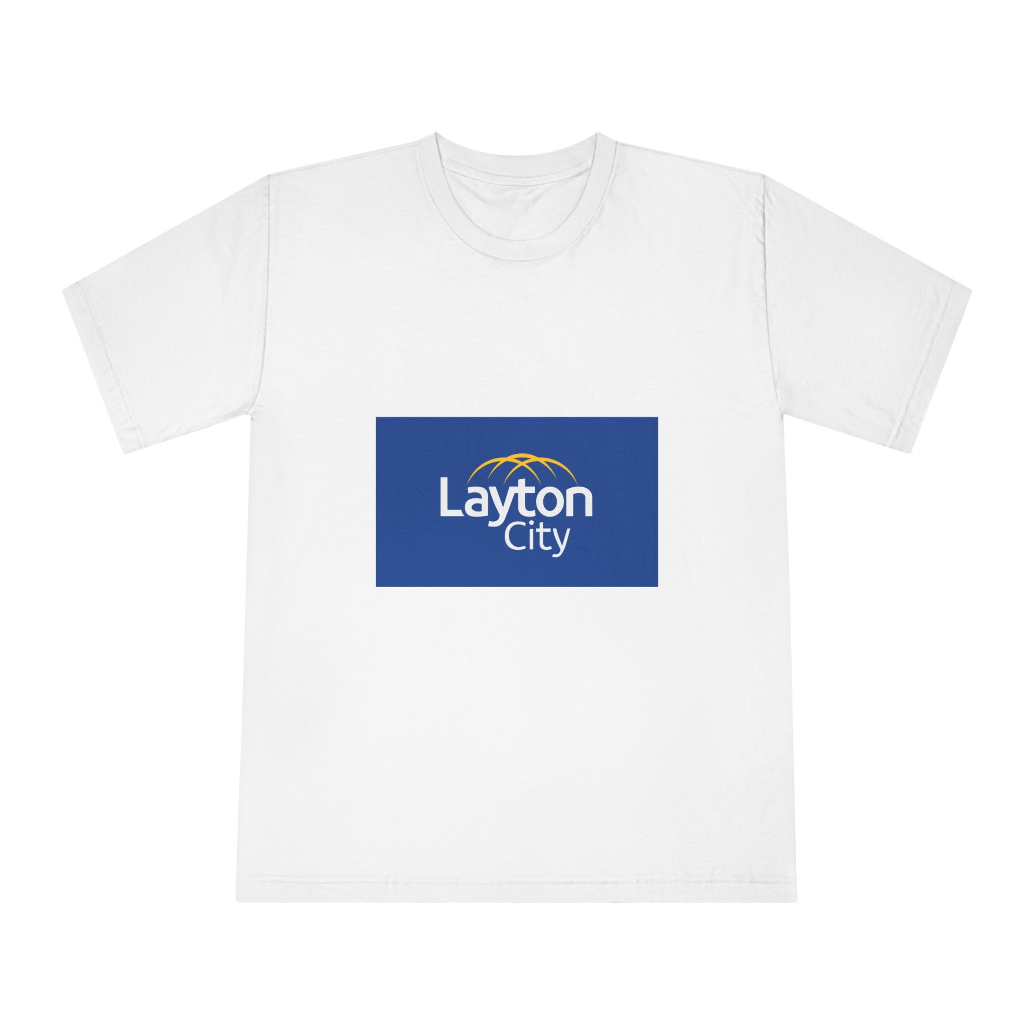 Flag of Layton, Utah Unisex Classic Crewneck T Shirt