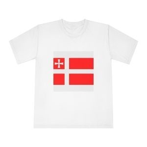 Flag of Volyn Region Unisex Classic Crewneck T Shirt