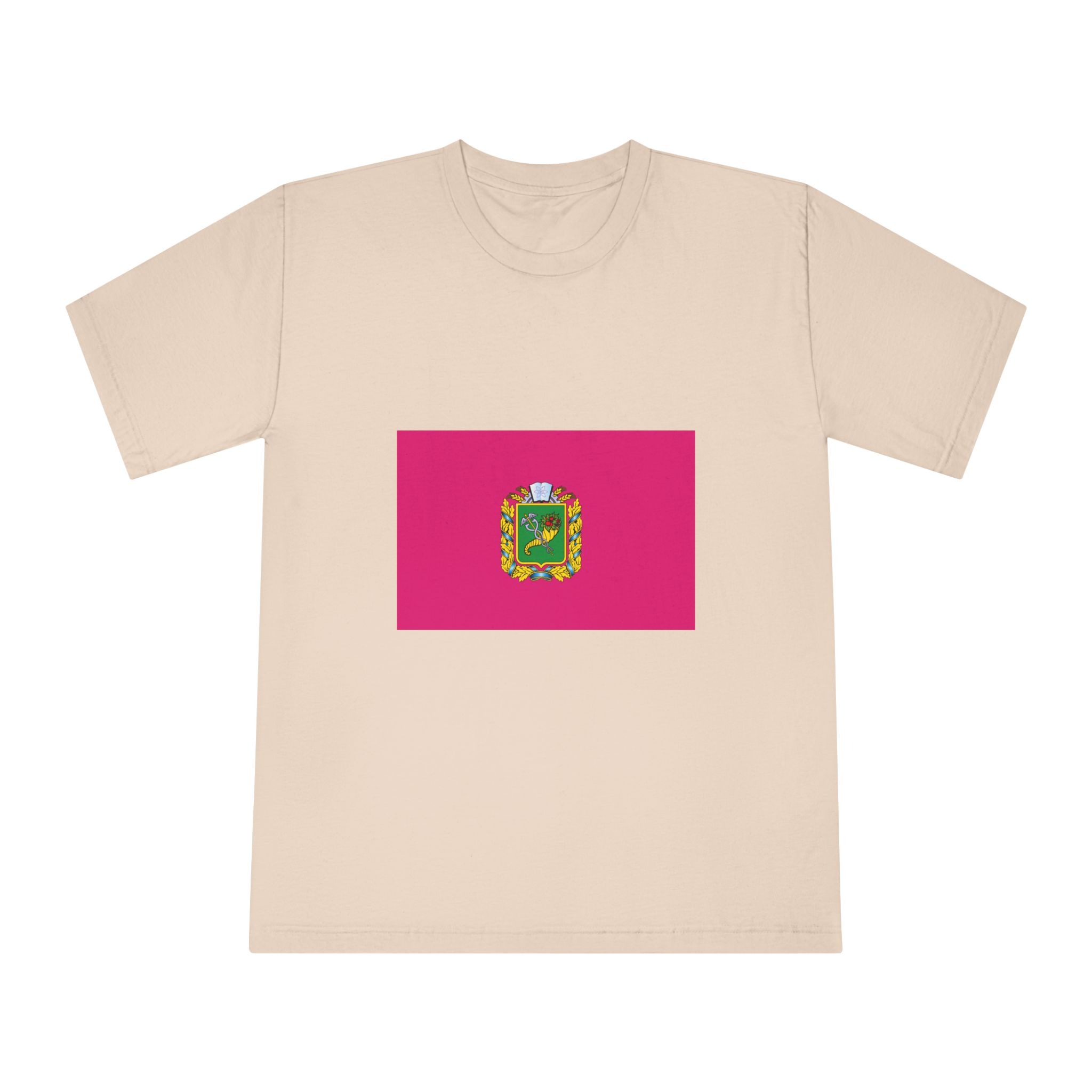 Flag of Kharkiv Oblast Unisex Classic Crewneck T Shirt - Image 9
