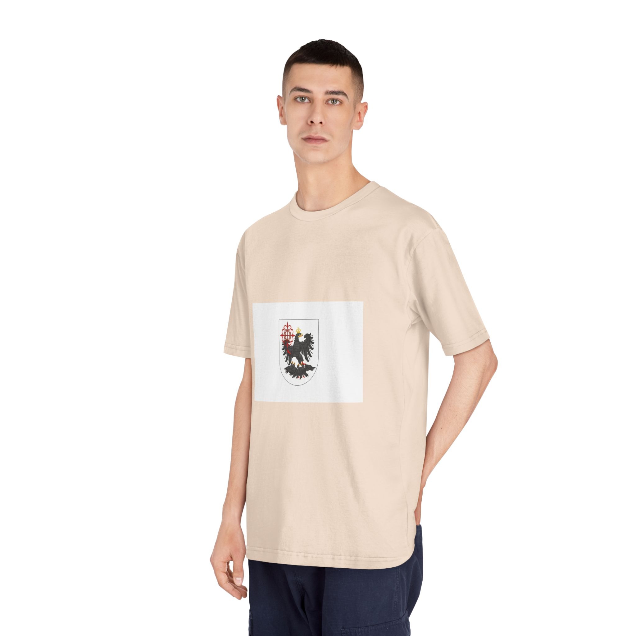 Bandera de La Ciudad de Buenos Aires Unisex Classic Crewneck T Shirt - Image 12