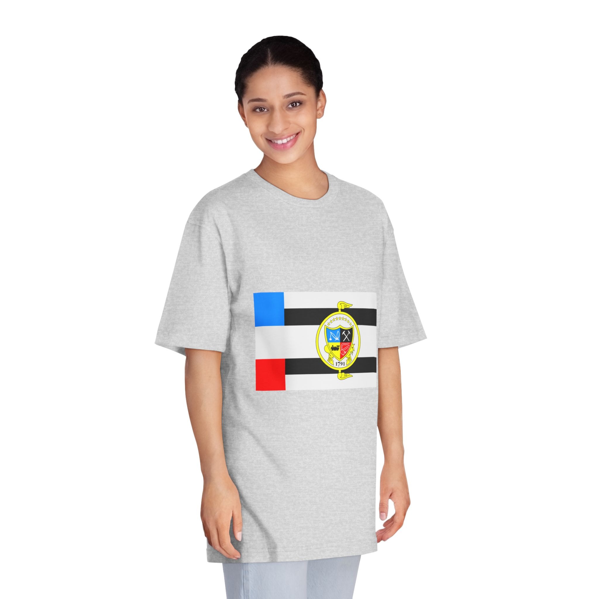 Flag of Knoxville, Tennessee Unisex Classic Crewneck T Shirt - Image 15