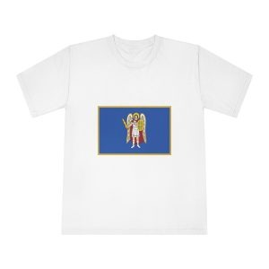 Flag of Kyiv Kurovskyi Unisex Classic Crewneck T Shirt