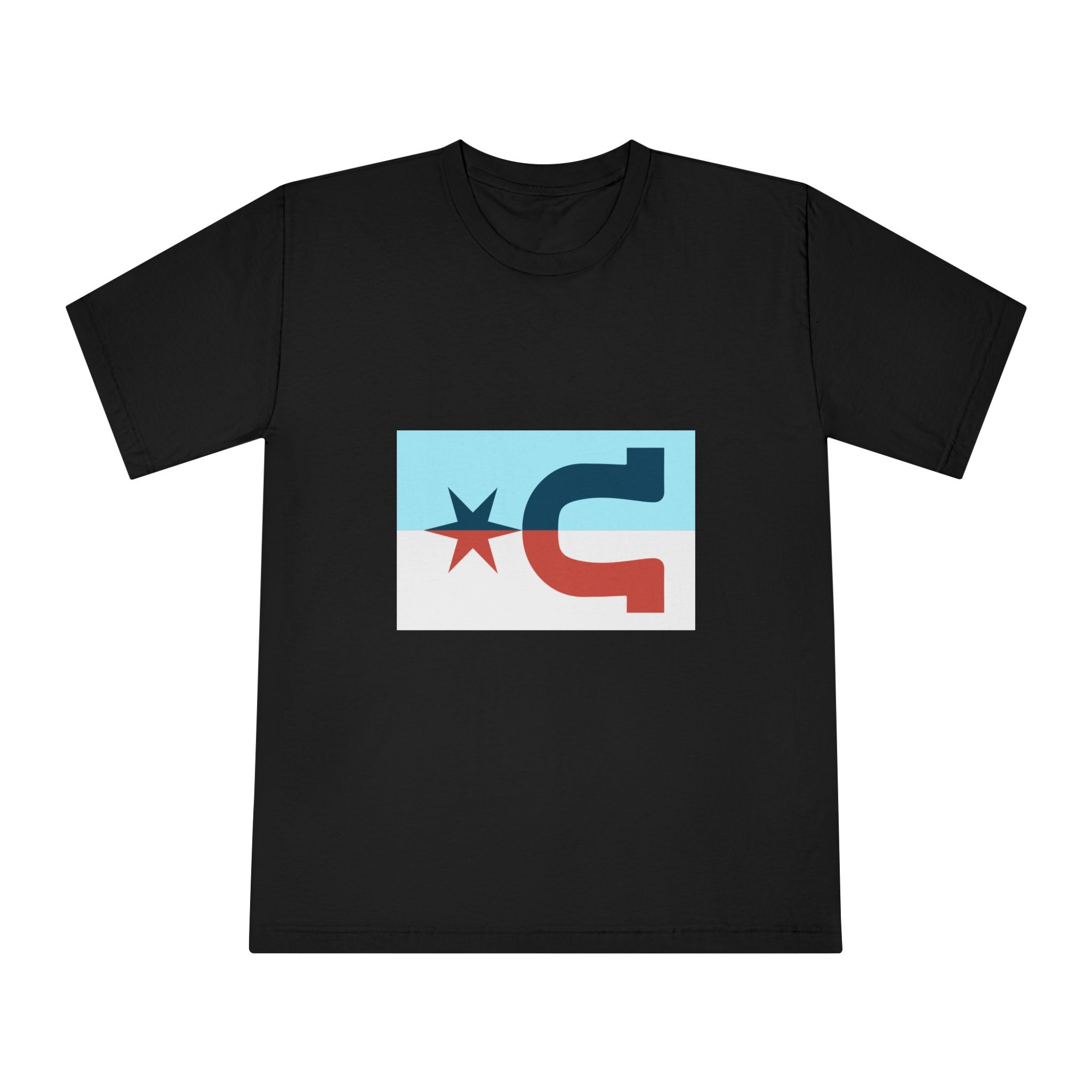 Flag of Caldwell, Kansas Unisex Classic Crewneck T Shirt - Image 5