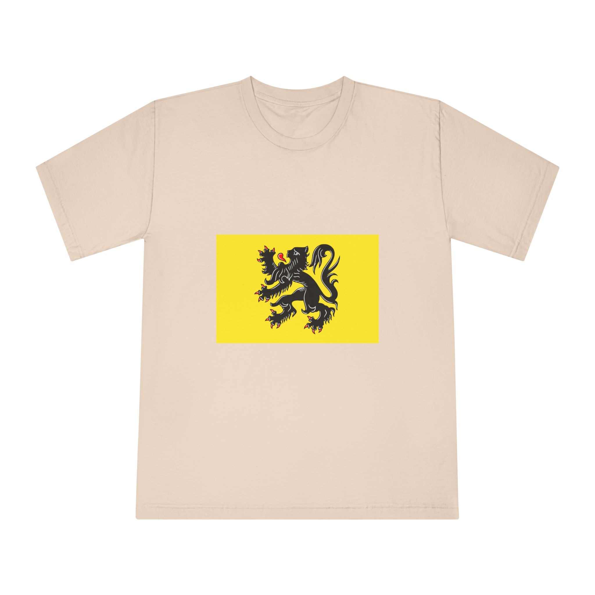 Flag of Flanders Unisex Classic Crewneck T Shirt - Image 9