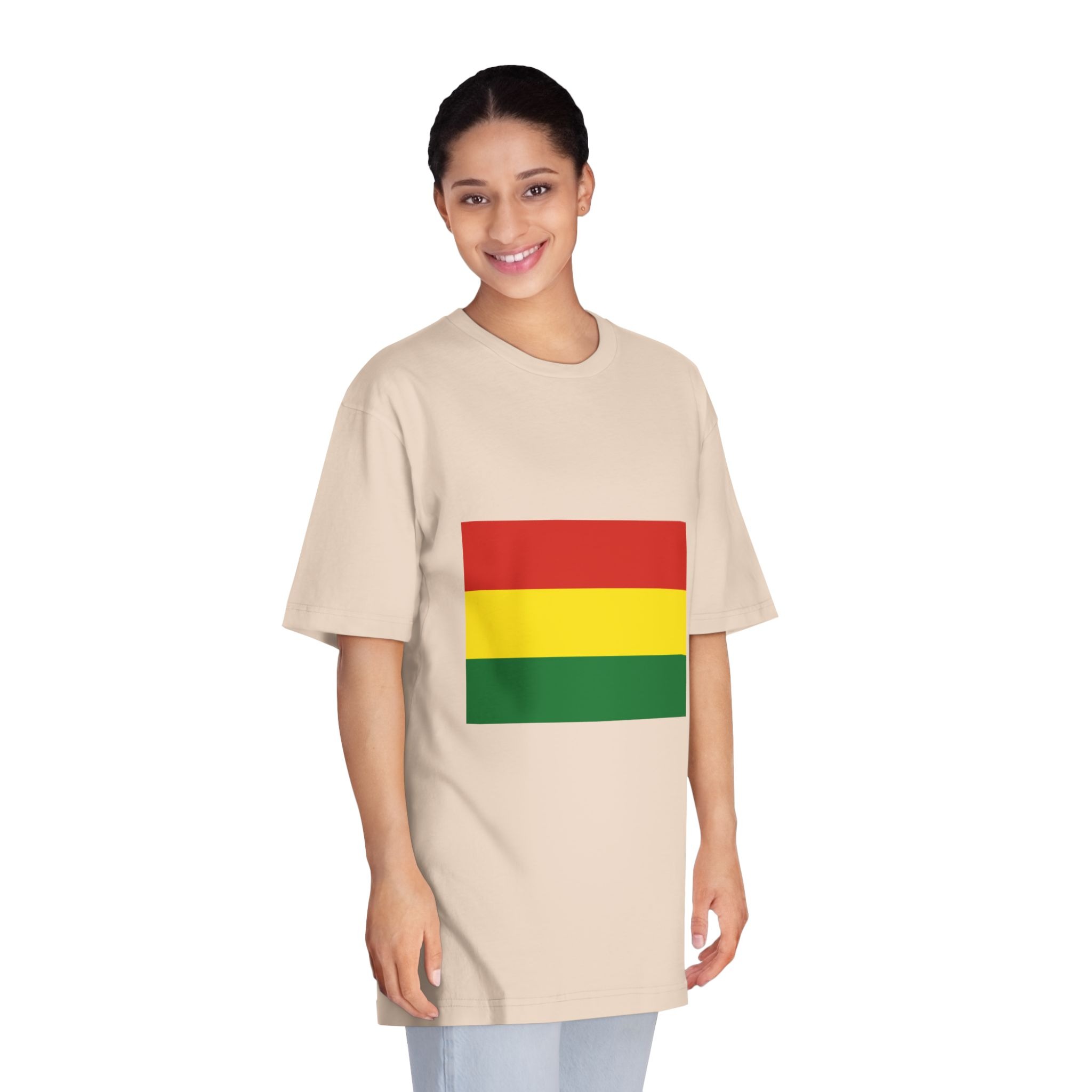 Flag of Bolivia Unisex Classic Crewneck T Shirt - Image 11