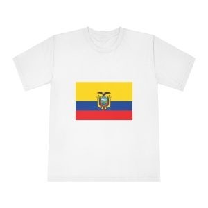 Flag of Ecuador Unisex Classic Crewneck T Shirt