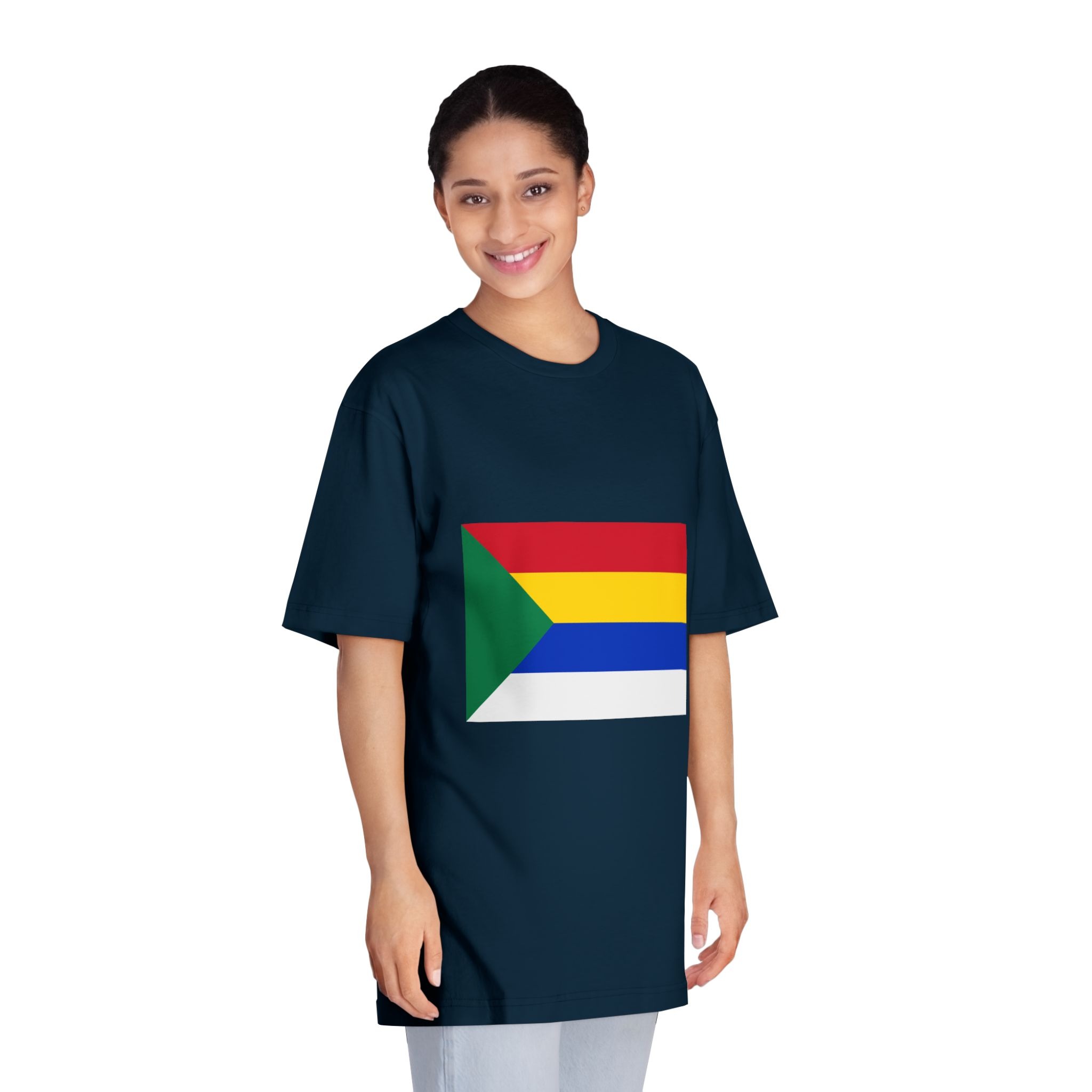 Flag of Druze Unisex Classic Crewneck T Shirt - Image 19