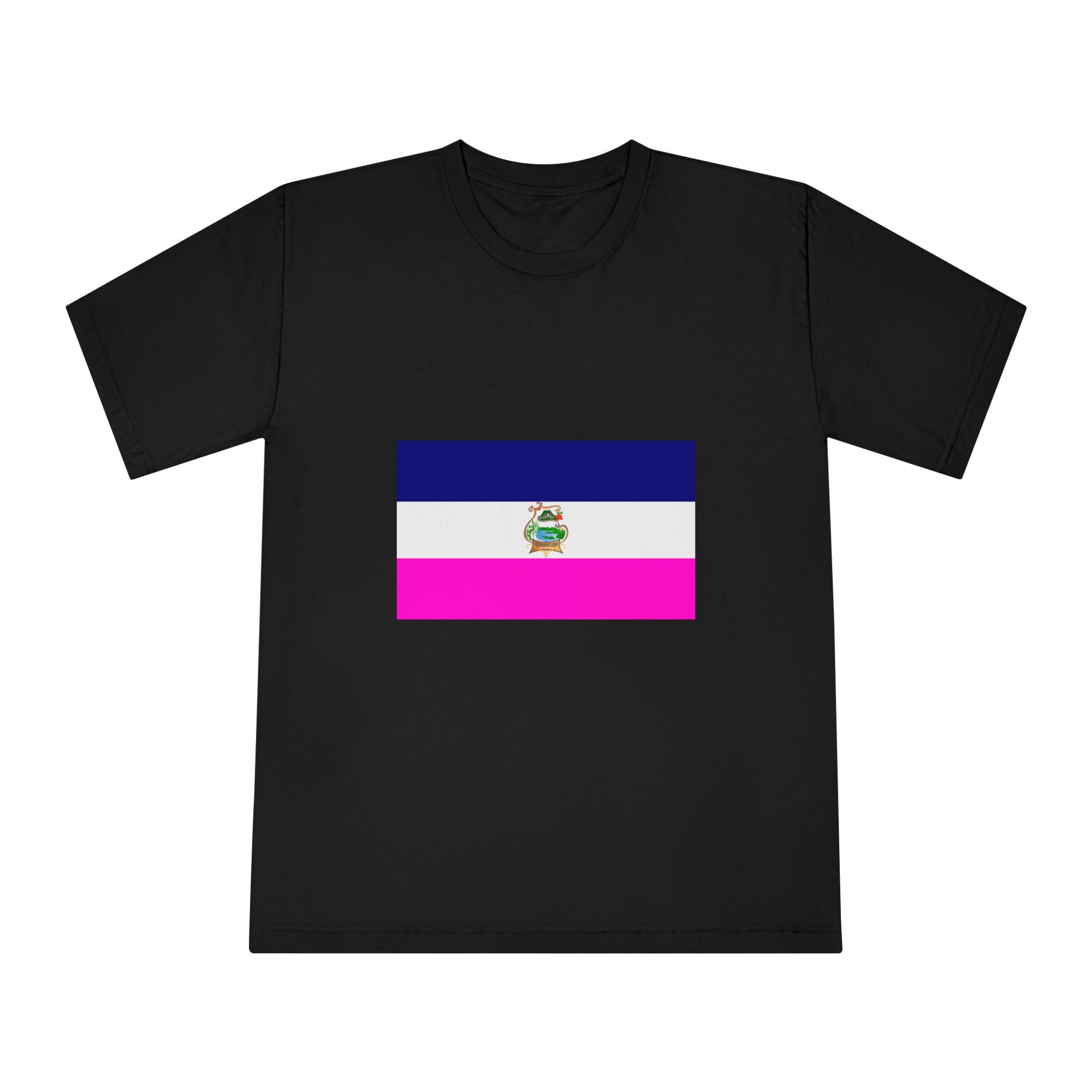 Bandera de Cuscatlán Unisex Classic Crewneck T Shirt - Image 5