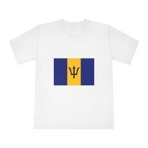 Flag of Barbados Unisex Classic Crewneck T Shirt
