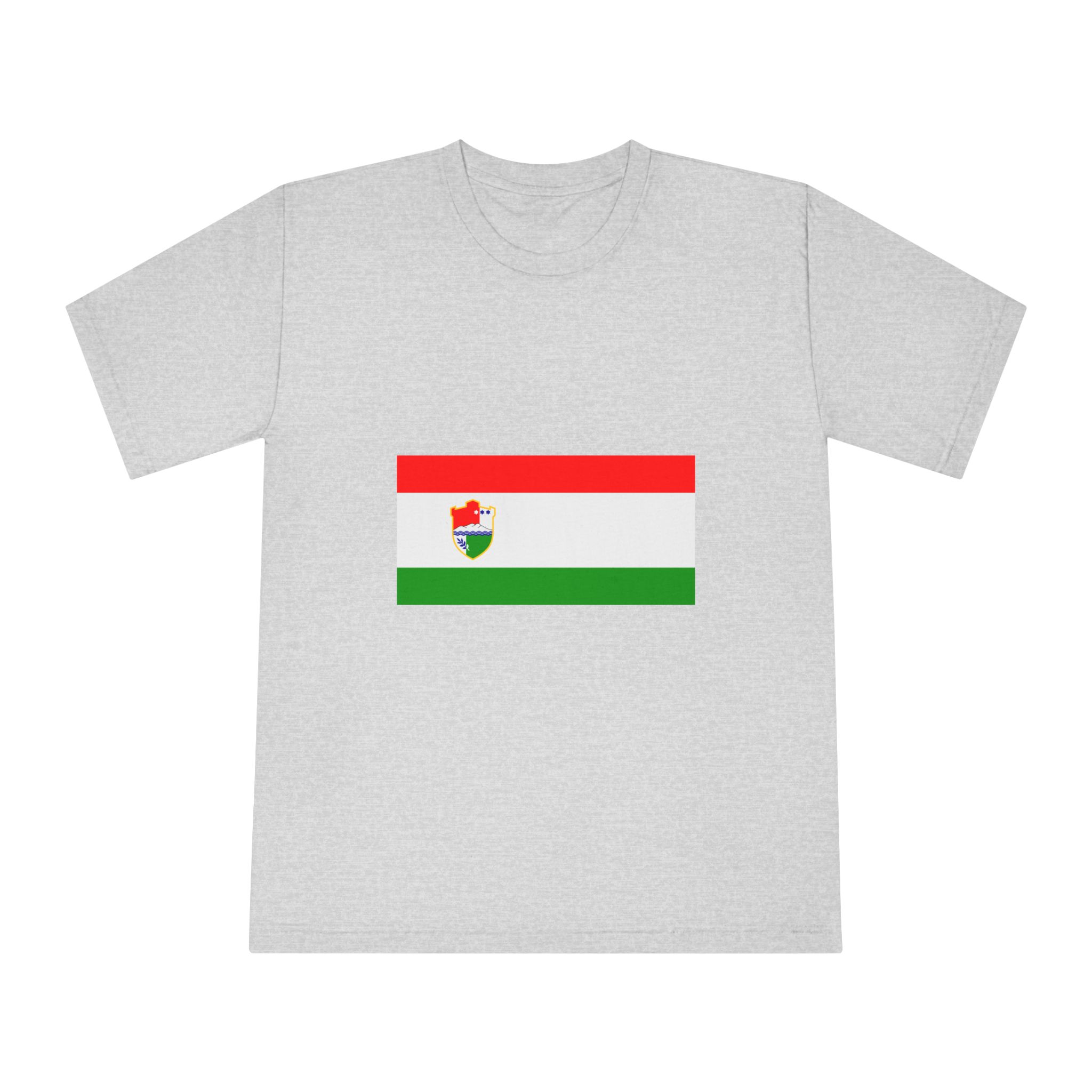 Flag of Central Bosnia Unisex Classic Crewneck T Shirt - Image 13