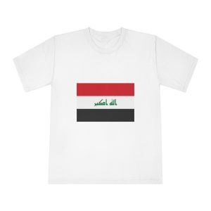 Flag of Iraq Unisex Classic Crewneck T Shirt