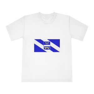 Flag of Brod Posavina County Unisex Classic Crewneck T Shirt