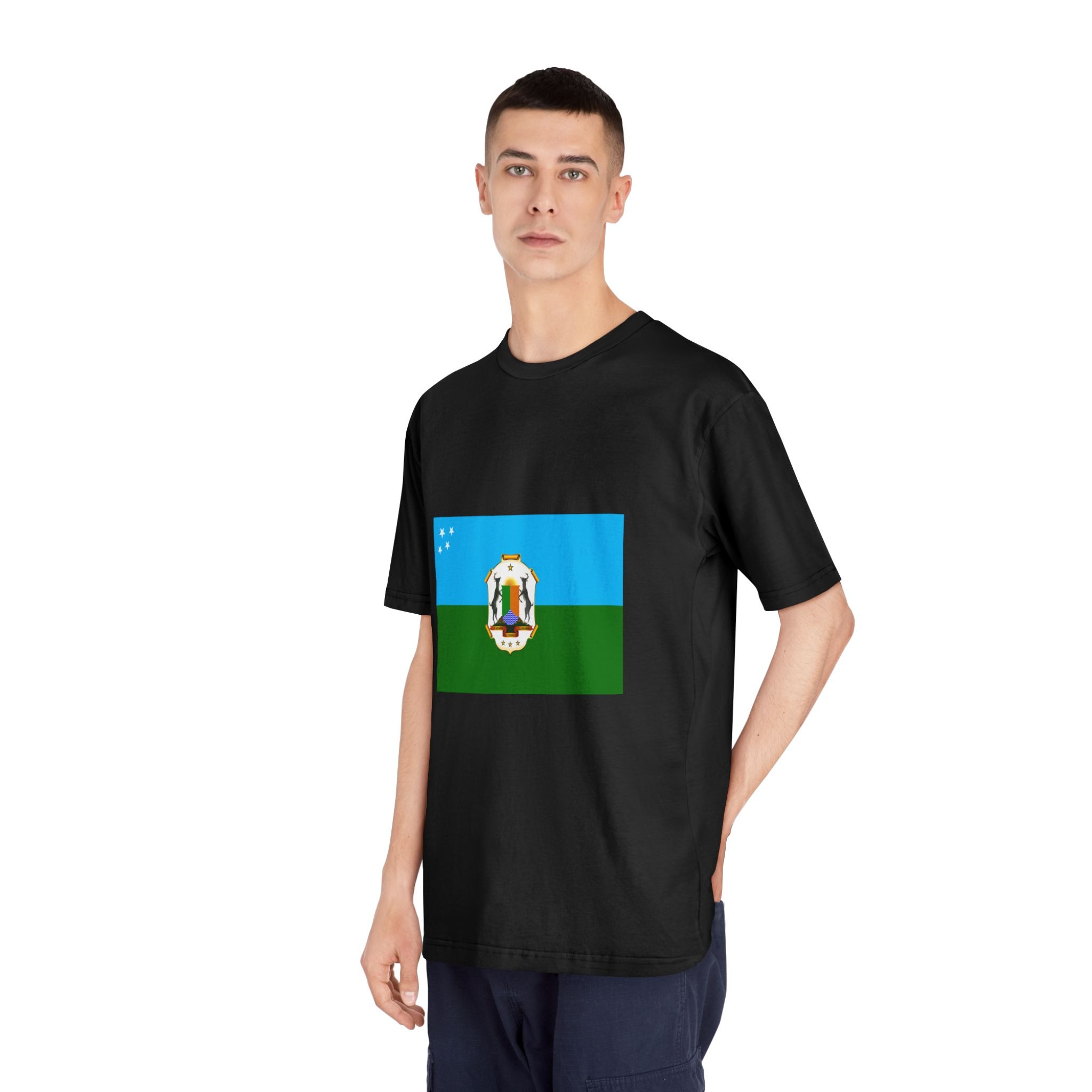 Bandera de Cajabamba Unisex Classic Crewneck T Shirt - Image 8