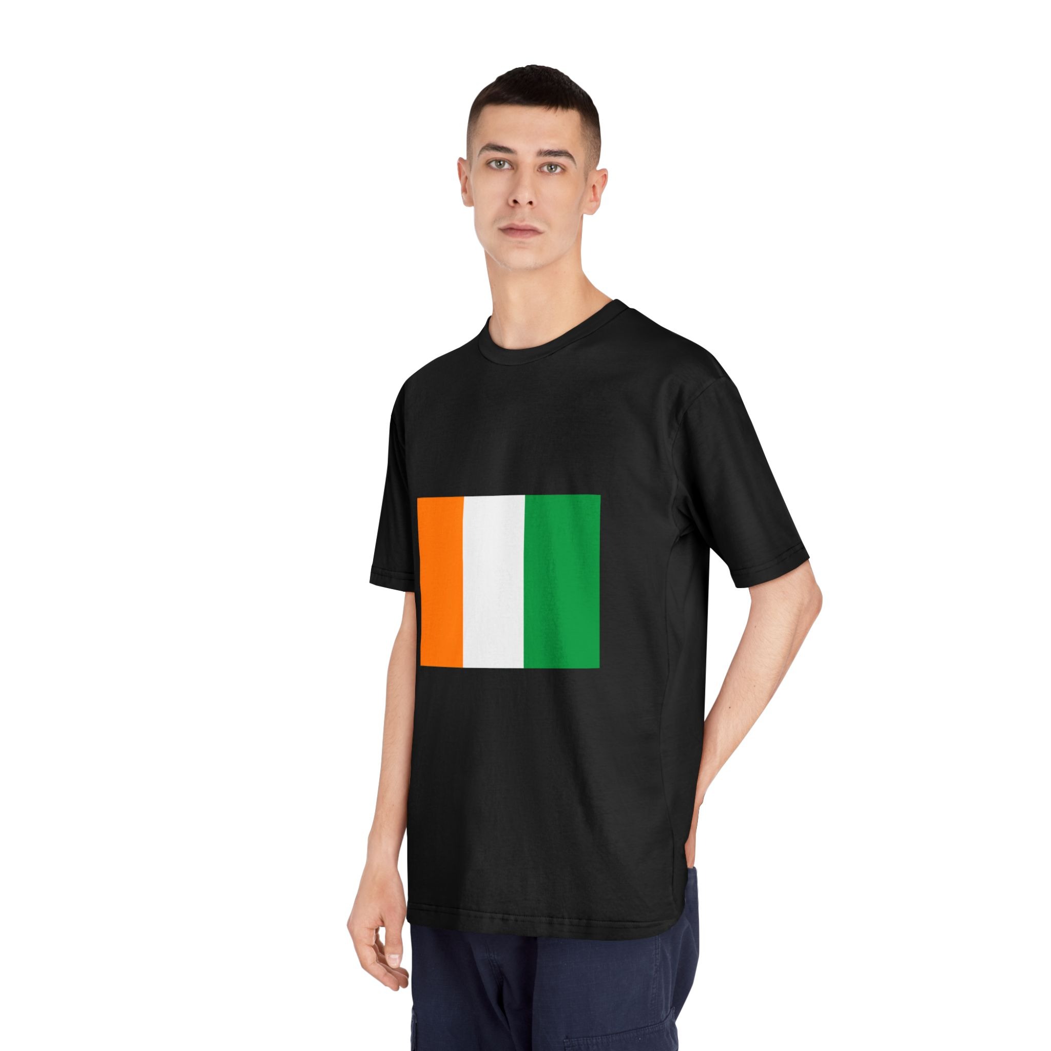 Flag of Côte D'ivoire Unisex Classic Crewneck T Shirt - Image 8