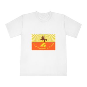 Flag of Jacksonville, Florida Unisex Classic Crewneck T Shirt