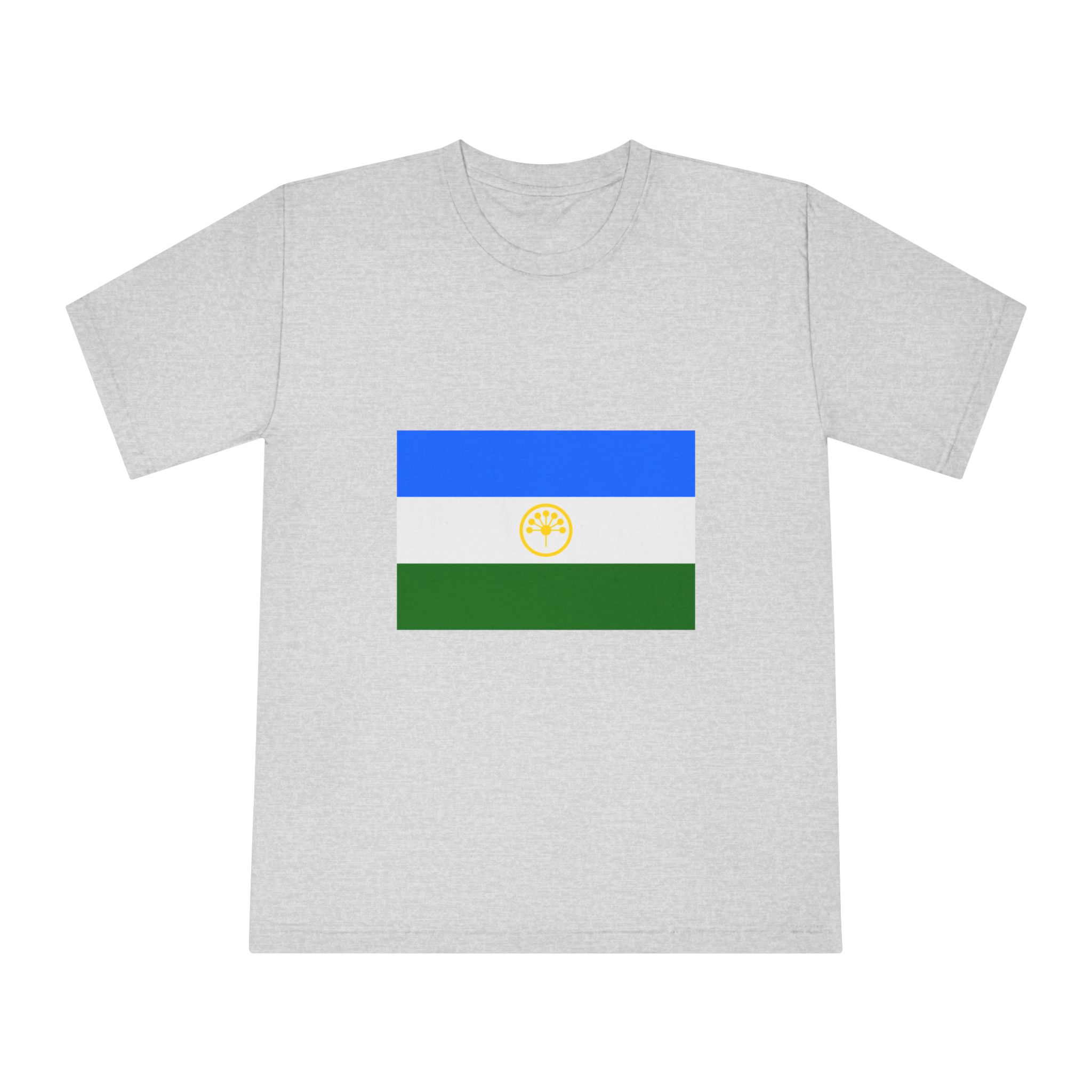 Flag of Bashkortostan Unisex Classic Crewneck T Shirt - Image 13