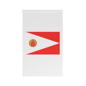 Flag Merina People Red White Traditional Banner From Madagascar Highlands Symbol House Banner
