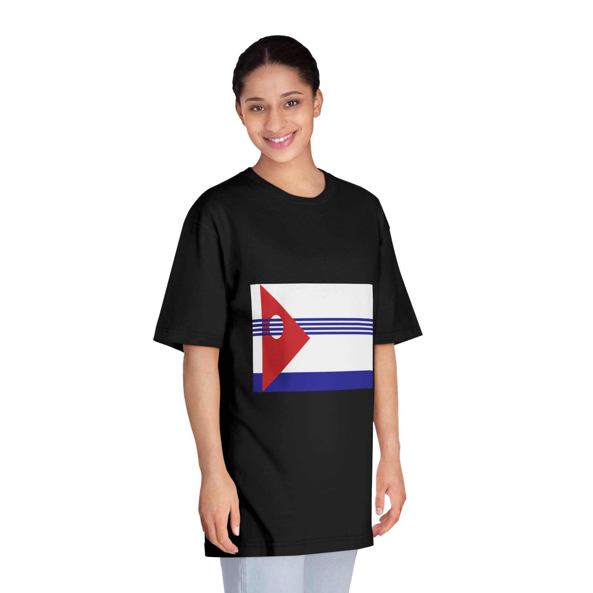 Flag of Artigas Department Unisex Classic Crewneck T Shirt - Image 7