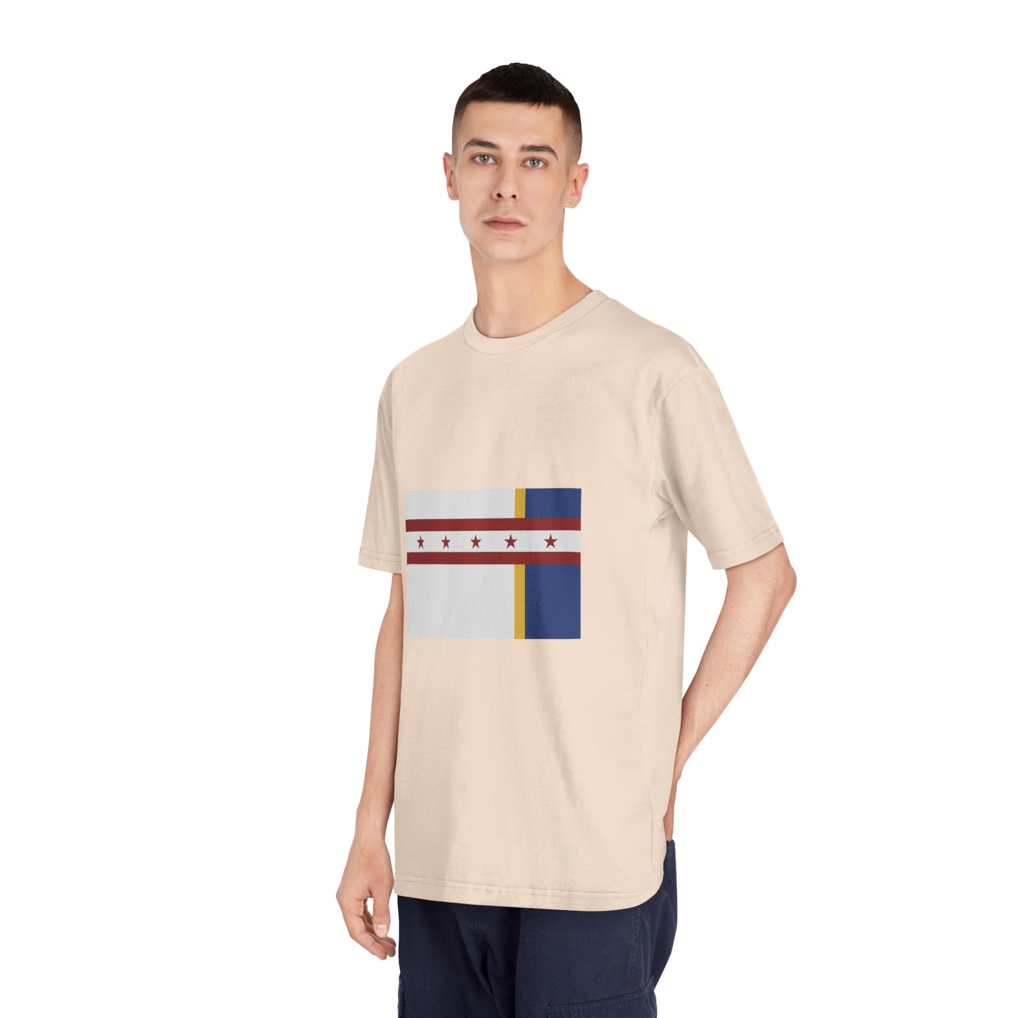 Flag of Jenks, Oklahoma Unisex Classic Crewneck T Shirt - Image 12
