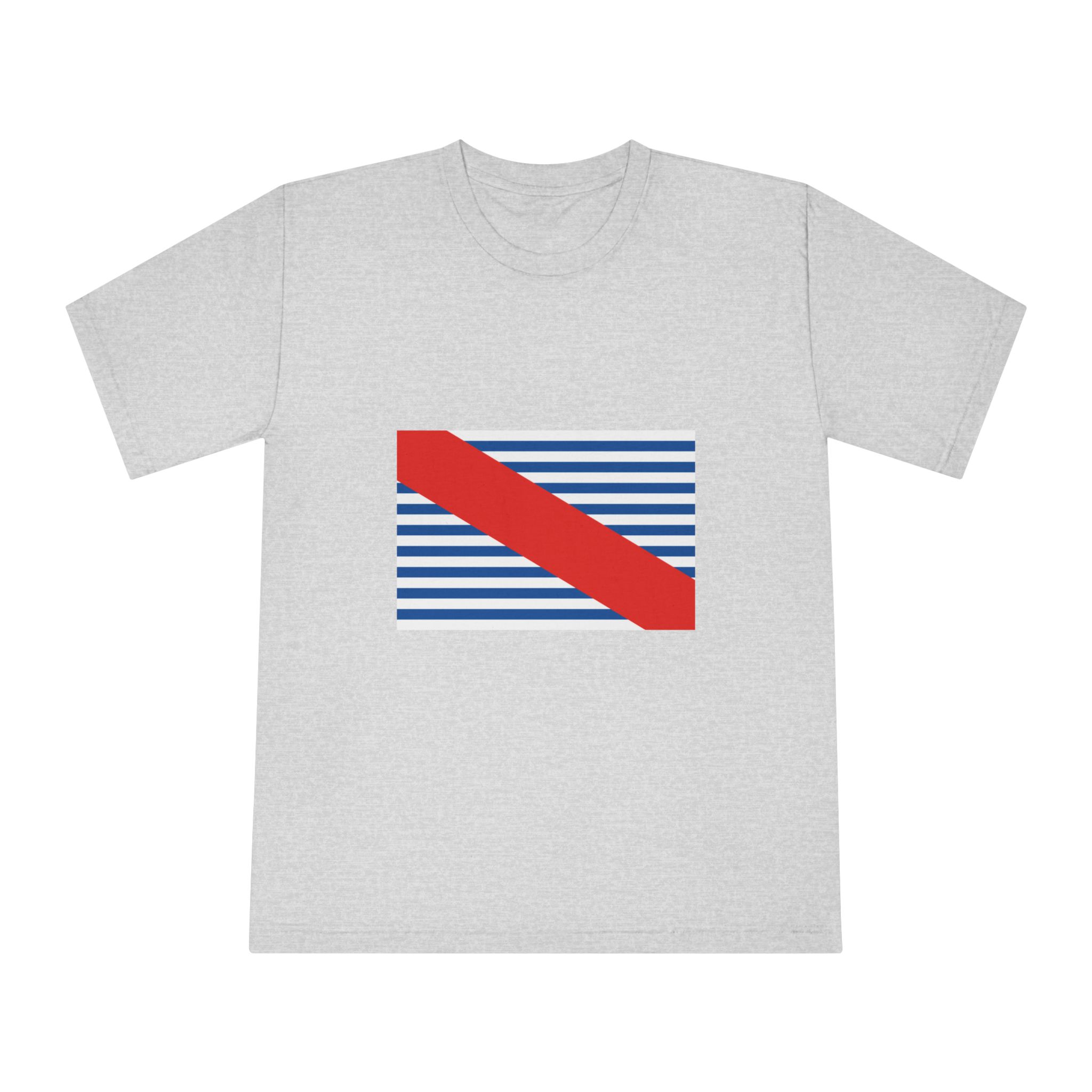 Flag of Canelones Department Unisex Classic Crewneck T Shirt - Image 13