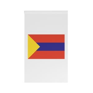 Flag San Juan de Pasto Yellow Green Red Tricolor Capital Narino Department House Banner