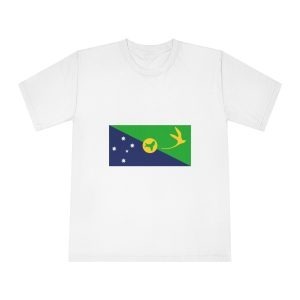 Flag of Christmas Island Unisex Classic Crewneck T Shirt
