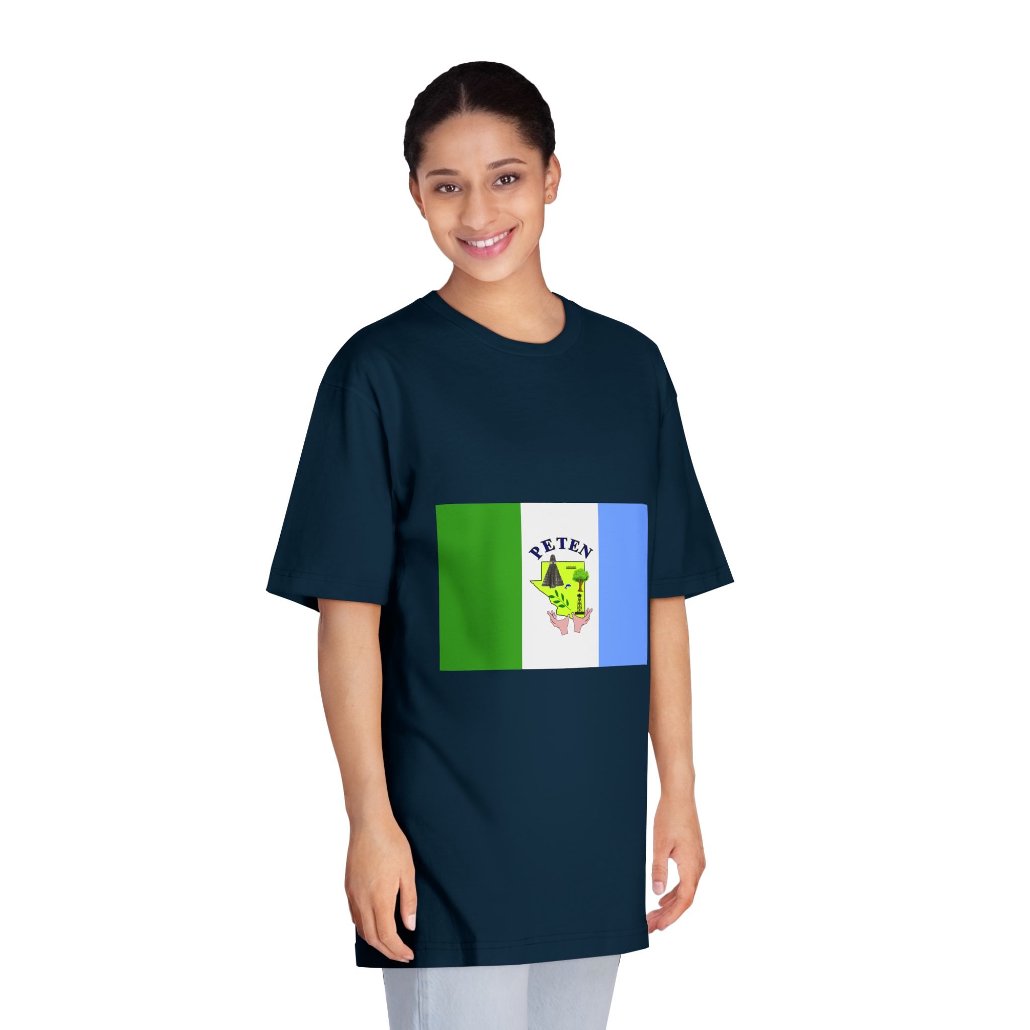 Flag of El Petén Department Unisex Classic Crewneck T Shirt - Image 19