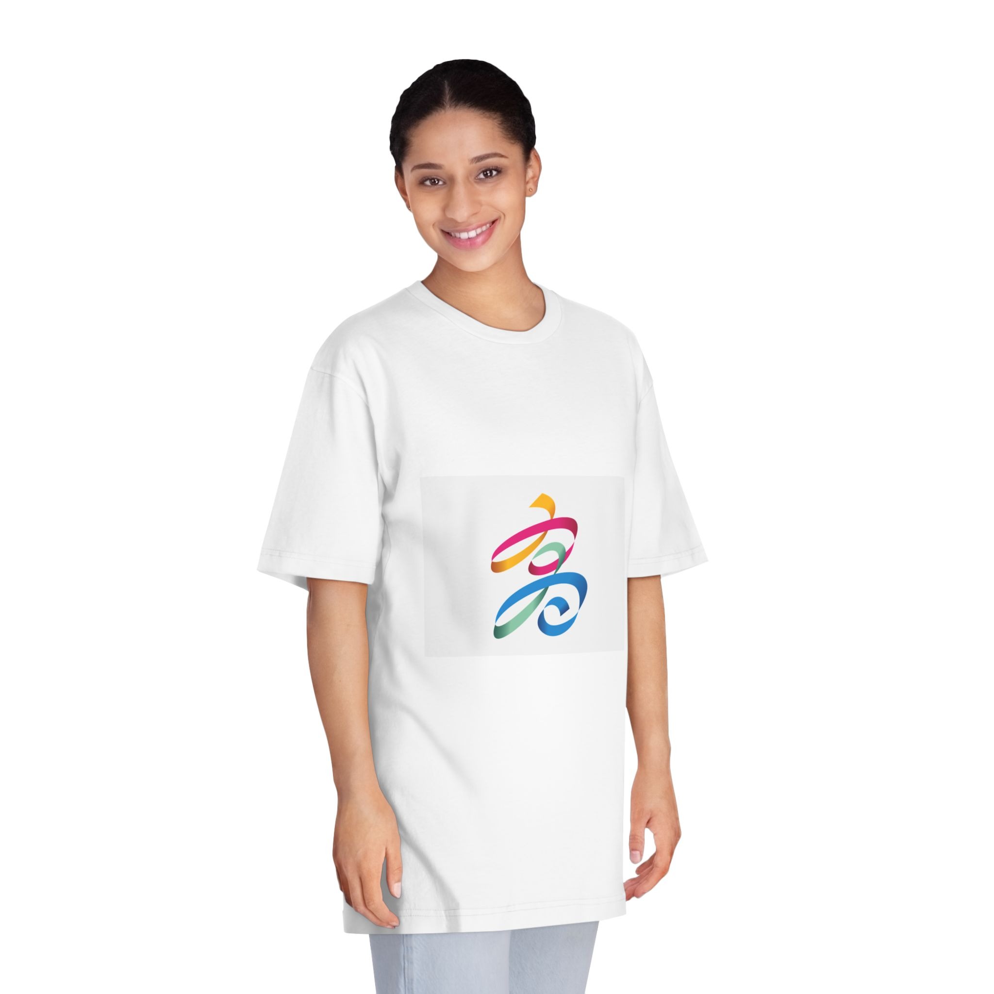 Flag of Kaohsiung City Unisex Classic Crewneck T Shirt - Image 3