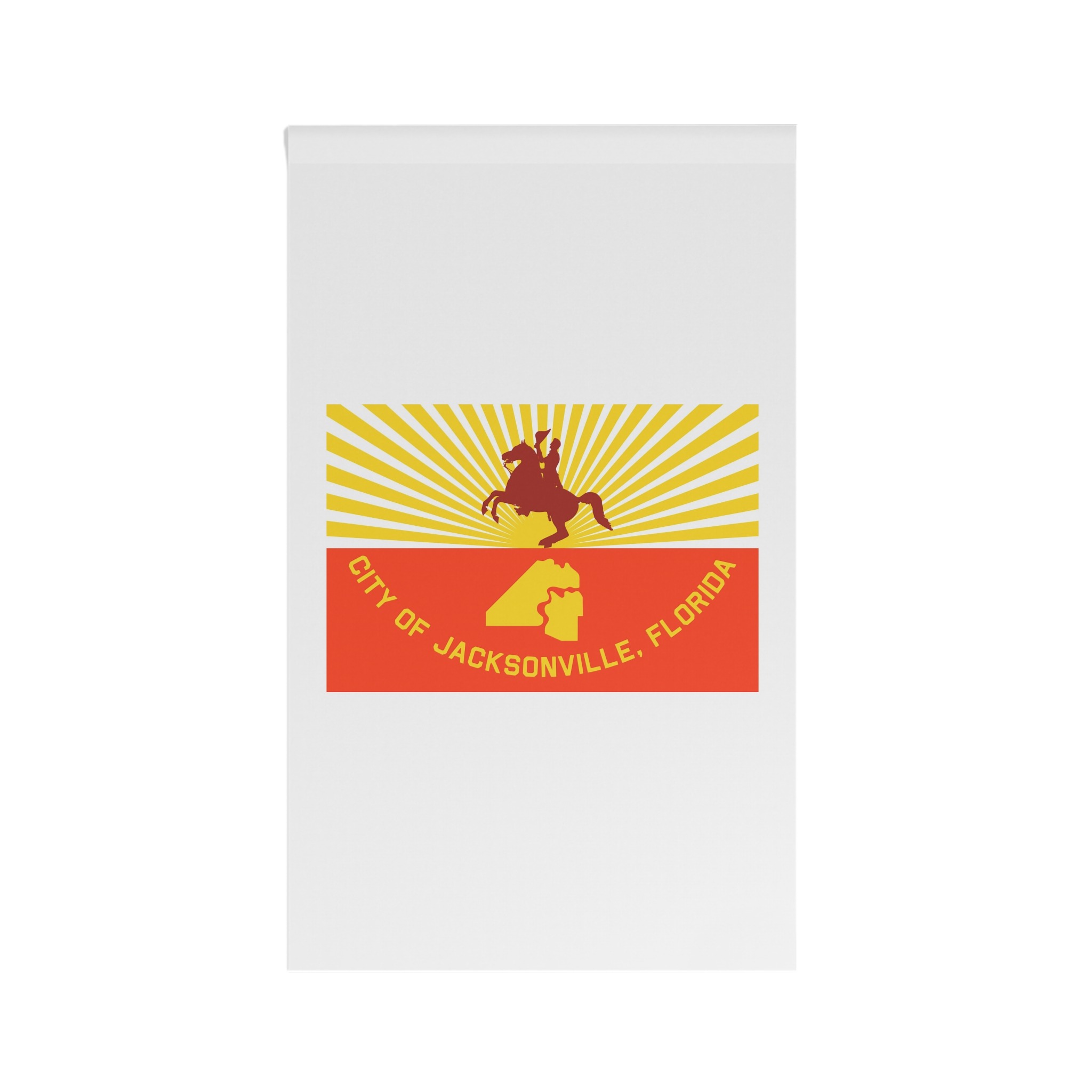 Flag of Jacksonville Florida House Banner - Image 2