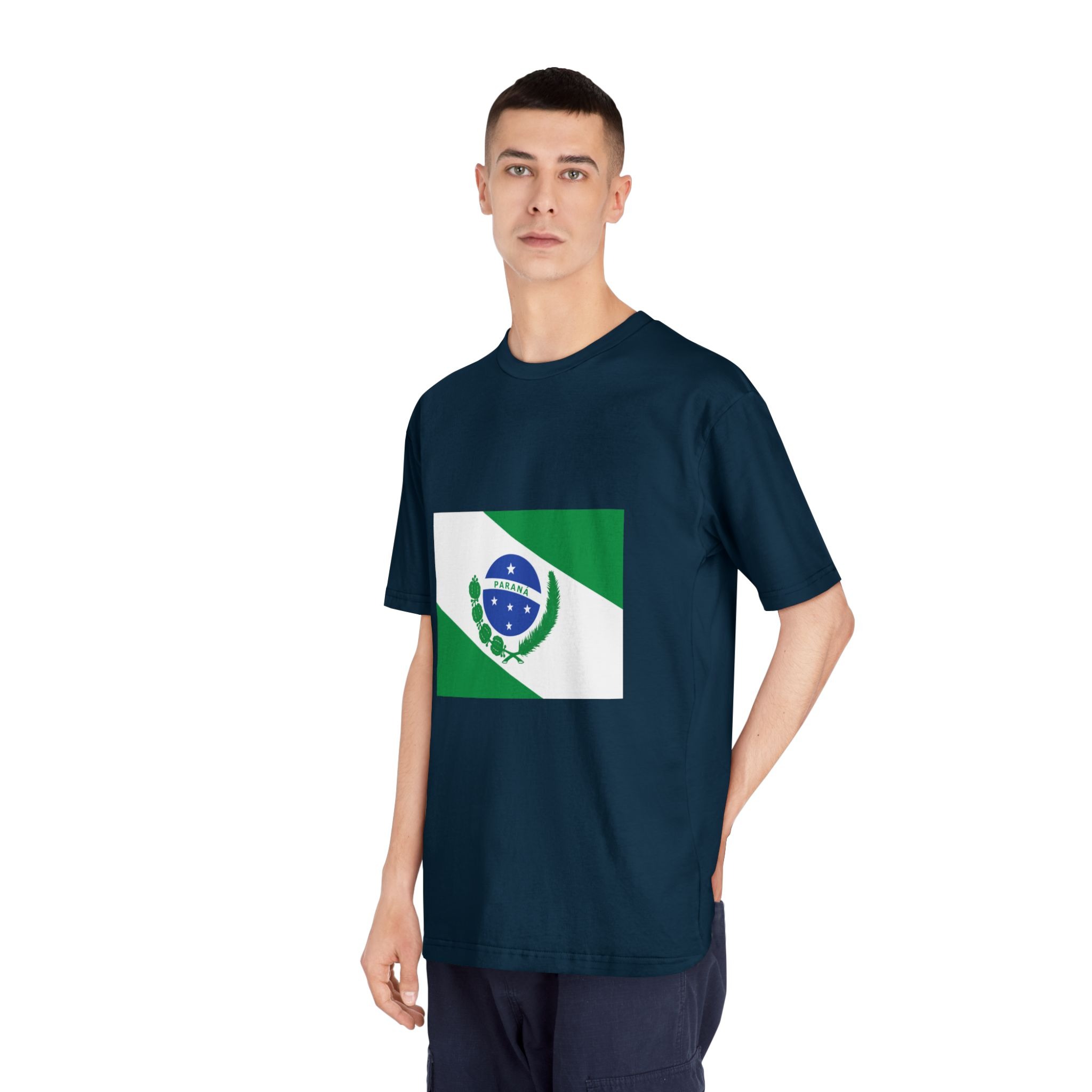 Bandeira Do Paraná Unisex Classic Crewneck T Shirt - Image 20