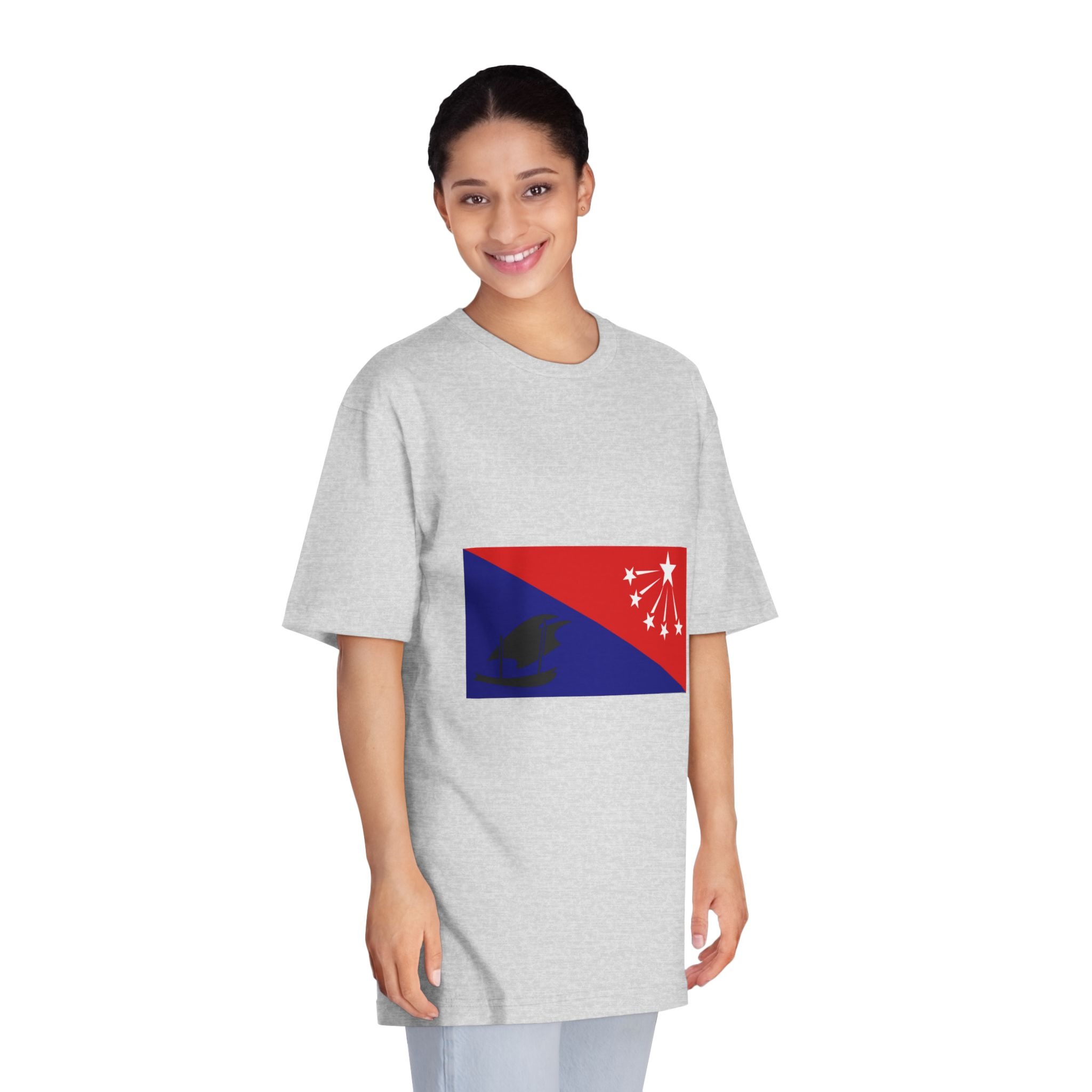 Flag of Central Province, Papua New Guinea Unisex Classic Crewneck T Shirt - Image 15