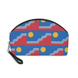 Flag of Sioux Falls, South Dakota Makeup Bag