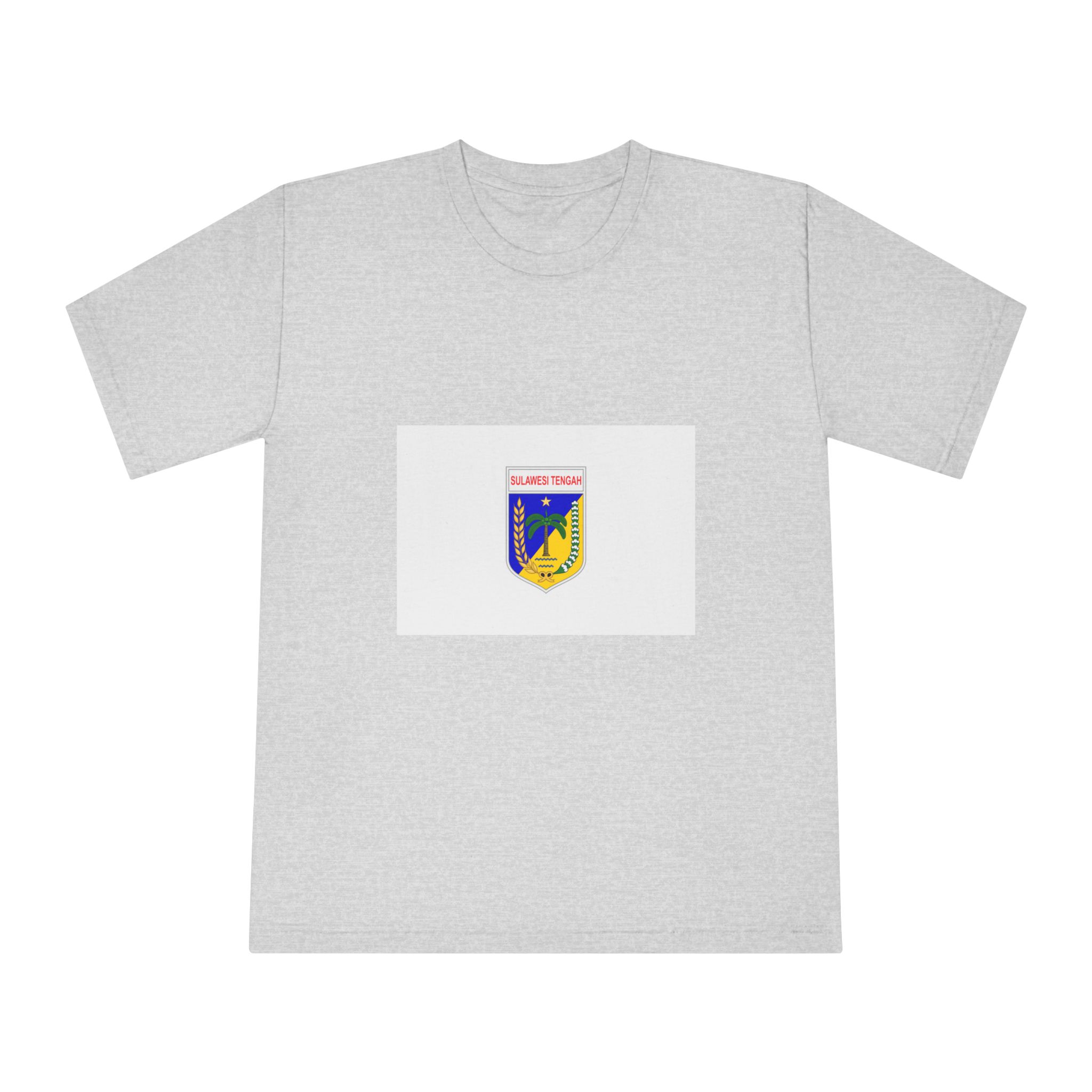 Flag of Central Sulawesi Unisex Classic Crewneck T Shirt - Image 13