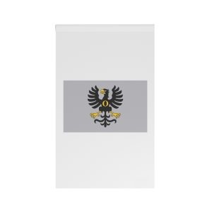 Flag Arms Auschwitz County House Banner