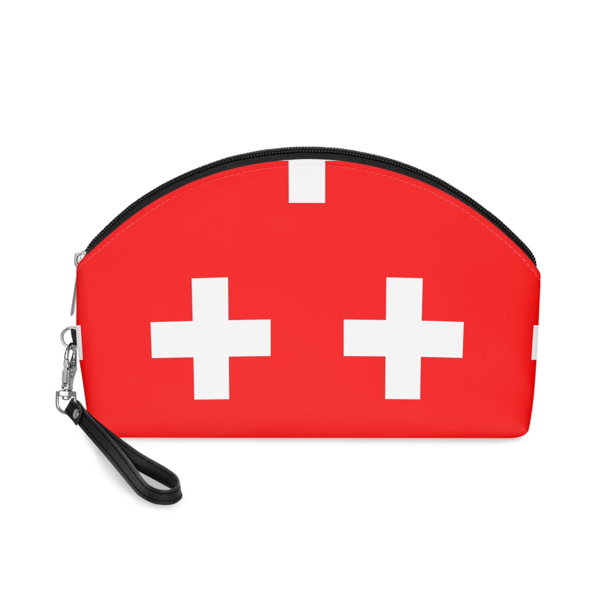 Flag of Switzerland Makeup Bag