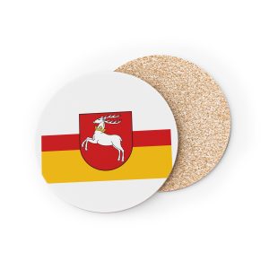 Pol Województwo Lubelskie Flag Coasters