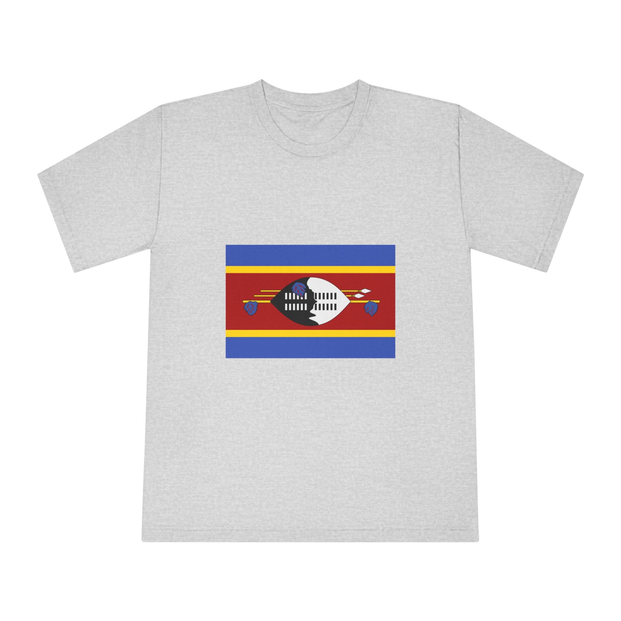 Flag of Eswatini Unisex Classic Crewneck T Shirt - Image 13