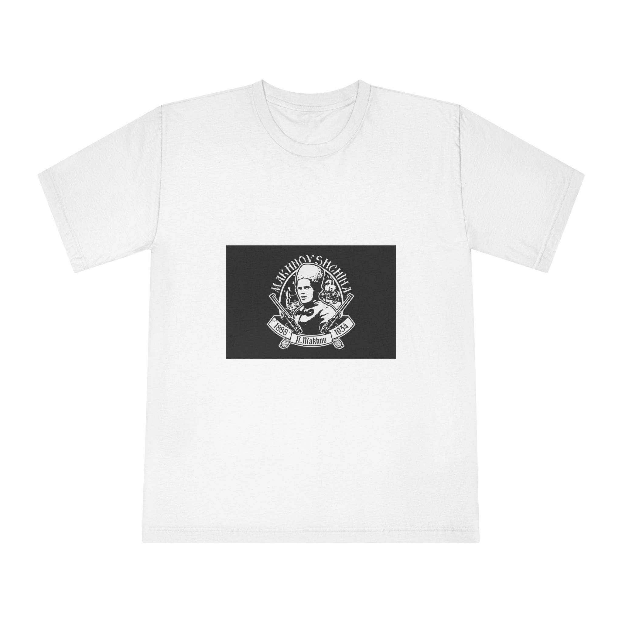Flag of Father Makhno Unisex Classic Crewneck T Shirt