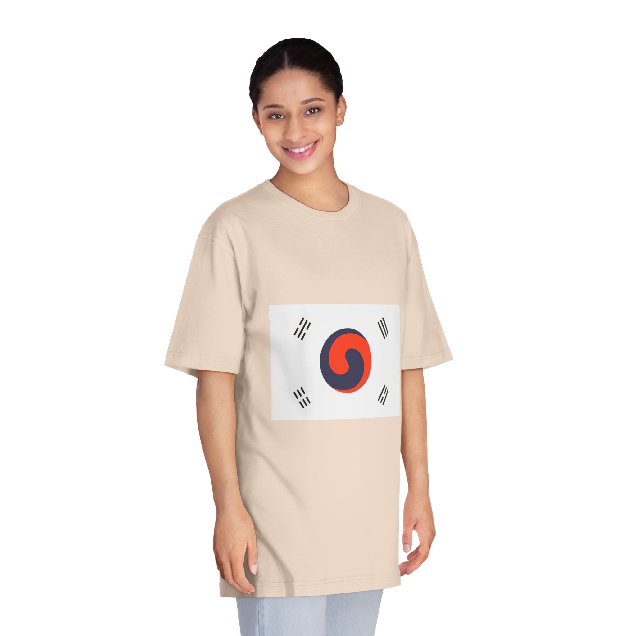 Flag of Korea 1882 1910 Unisex Classic Crewneck T Shirt - Image 11