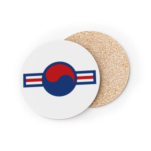 Republic Korea Air Force Roundel Use 1950s 2000s Now Abolished Coasters